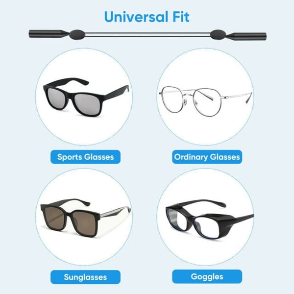 Adjustable Eyewear Retainer Strap