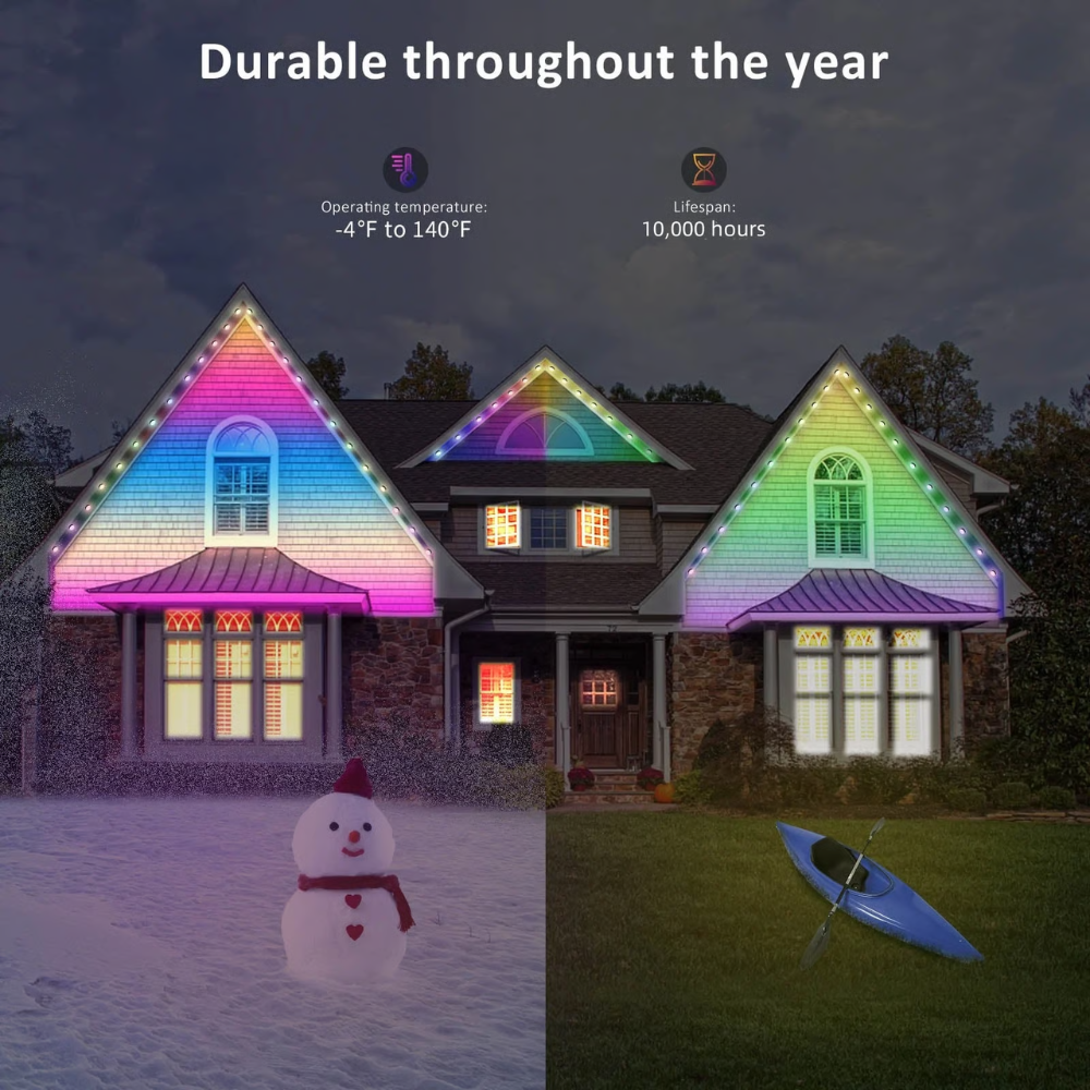 LuminousWave – Smart Color-Change Outdoor Lighting