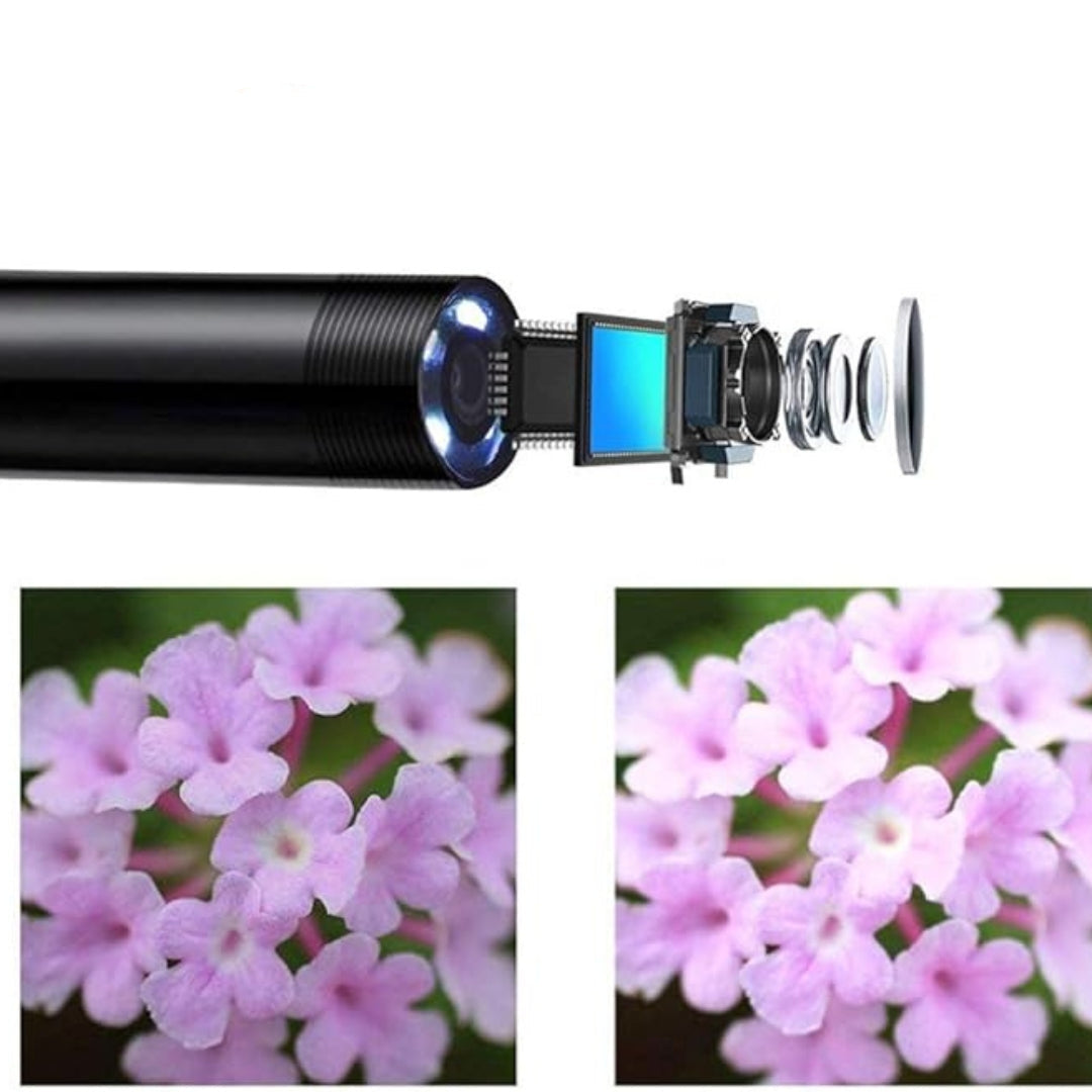 Waterproof Endoscope with Bright LED Light – AquaLux Model