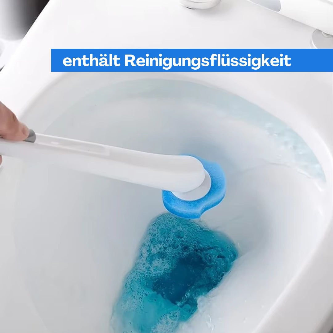 Toilet Cleaning Set with Disposable Pads - Effortless & Hygienic - Ocean Scent