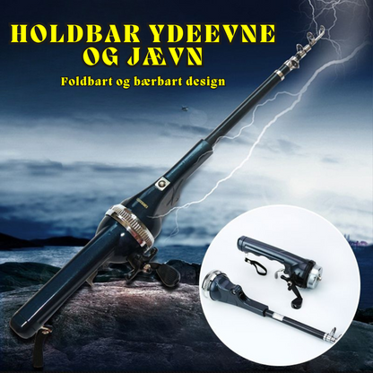 Compact Folding Fishing Rod for Every Adventure