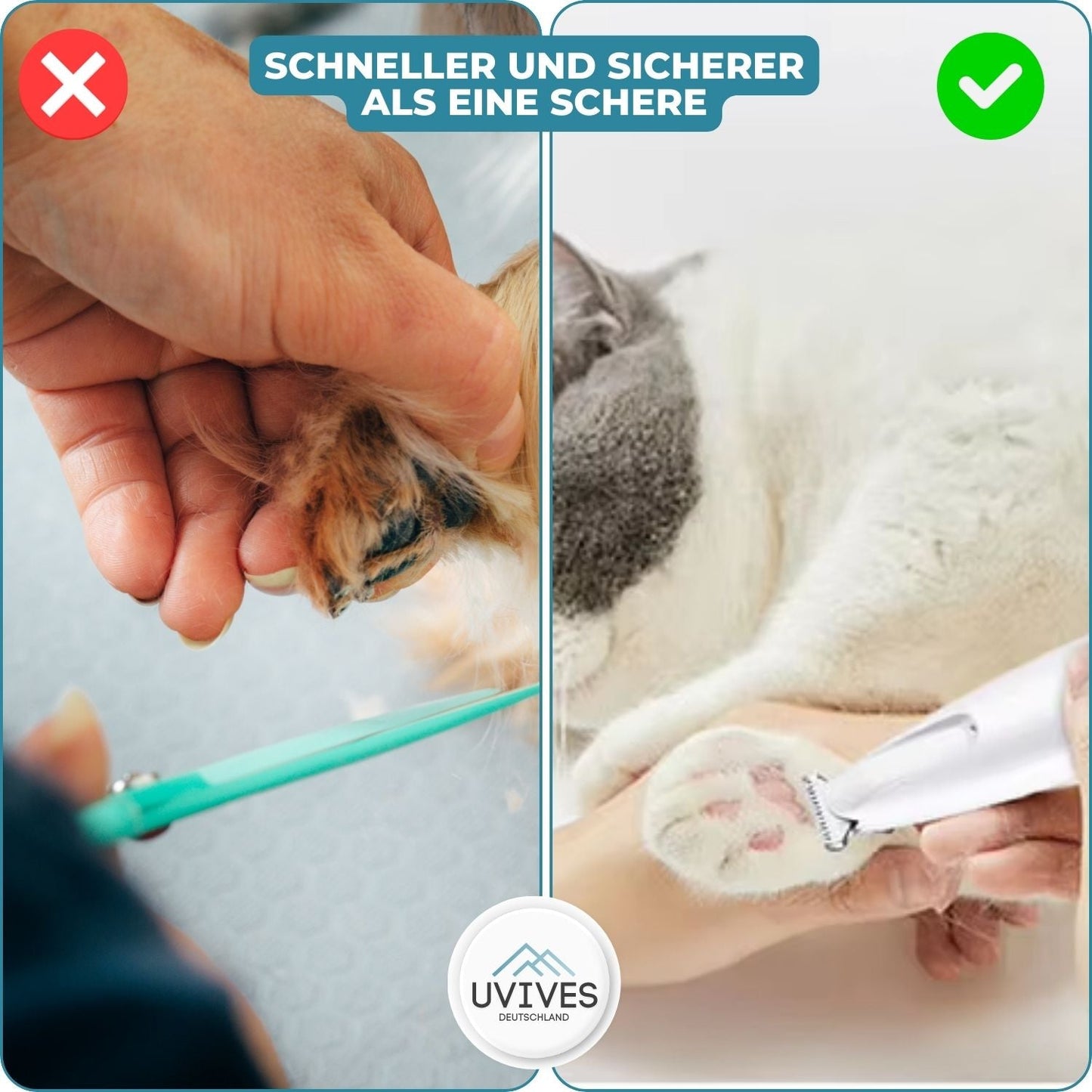 Pet Paw Trimmer for Cats and Dogs