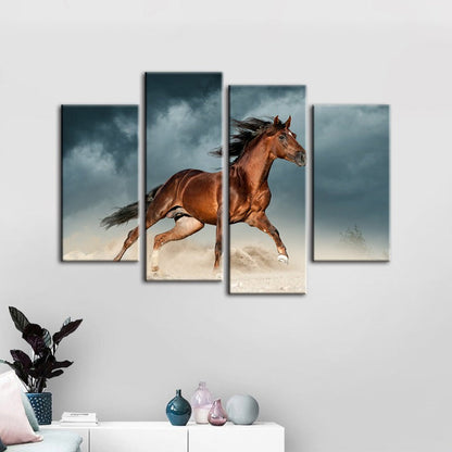 Stunning Horse Canvas Art Set for Vibrant Interiors