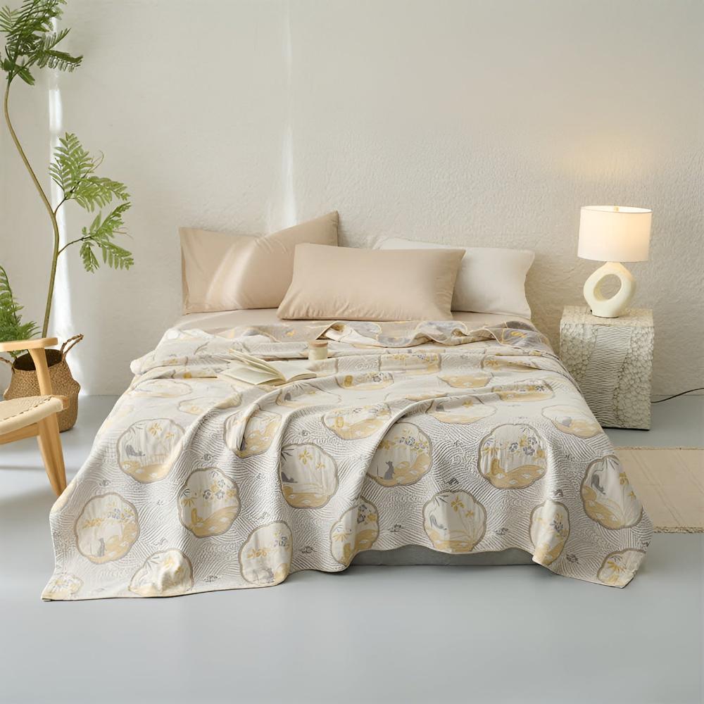 Dual-Sided Coastal Breeze Throw