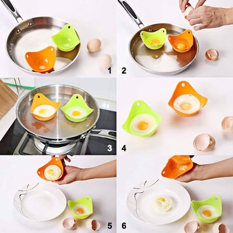 Buy 2 Get 2 Free | Silicone Egg Poachers – Last Day Discount