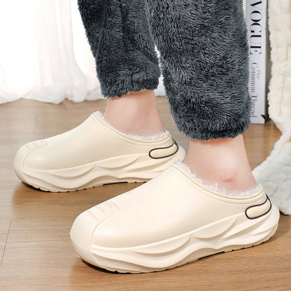 Classic Lined Clogs for Men – Warm Winter Slippers