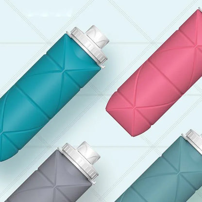 Eco-Friendly Collapsible Silicone Water Bottle