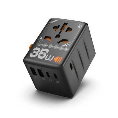 Power Up Anywhere: 100W Travel Adapter