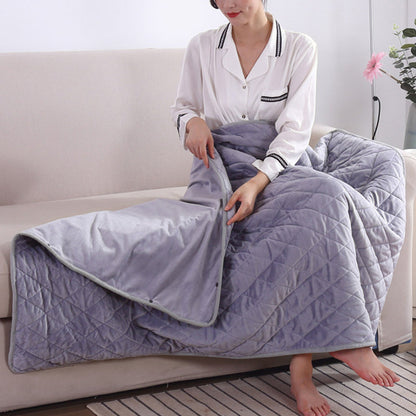 Portable USB Heated Blanket for Instant Warmth Anywhere