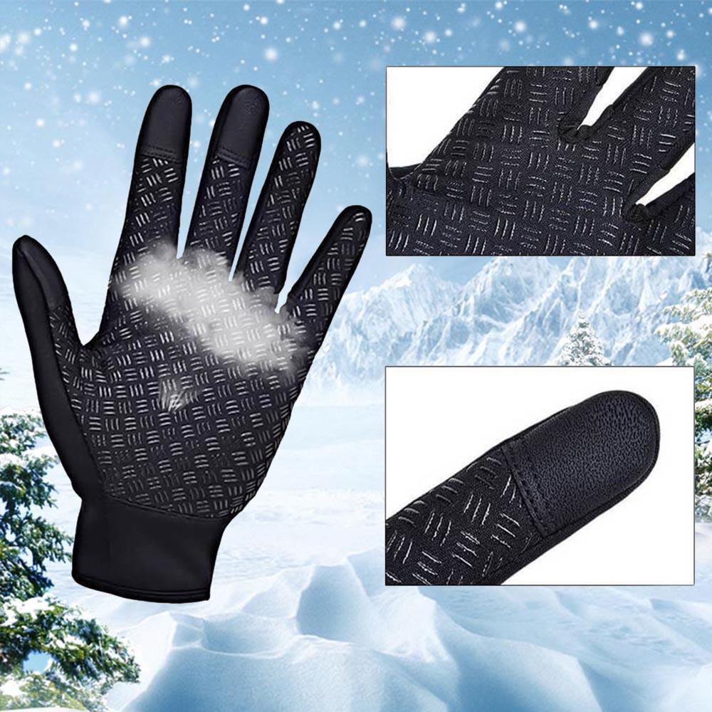 Unisex Touchscreen Gloves – Warm, Windproof, and Waterproof