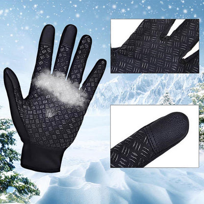 Unisex Touchscreen Gloves – Warm, Windproof, and Waterproof