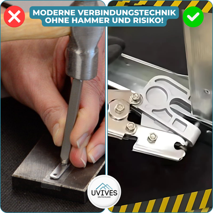 Strong Connections Without Screws in Seconds – Includes 100 Pins