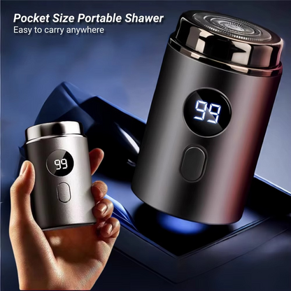Compact Rechargeable Electric Shaver for Effortless Grooming