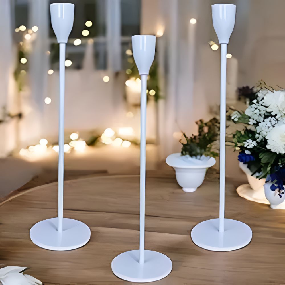 Elegant Trio of Candle Holders | Set of 3 for Any Occasion