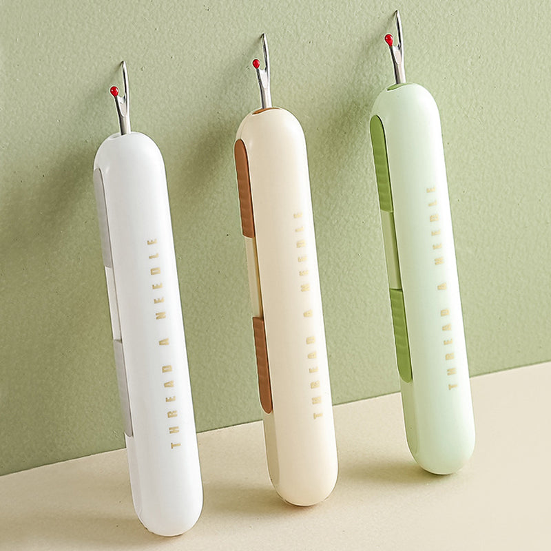 Buy 2 Get 1 Free | 2-in-1 Needle Threading Tool