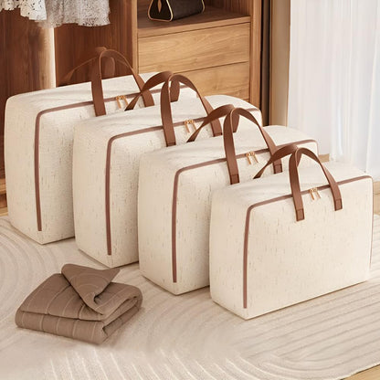 Elegant Linen Organizer Bag for Effortless Storage