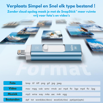 4-in-1 Backup USB Stick | Direct Transfer from Phone to USB