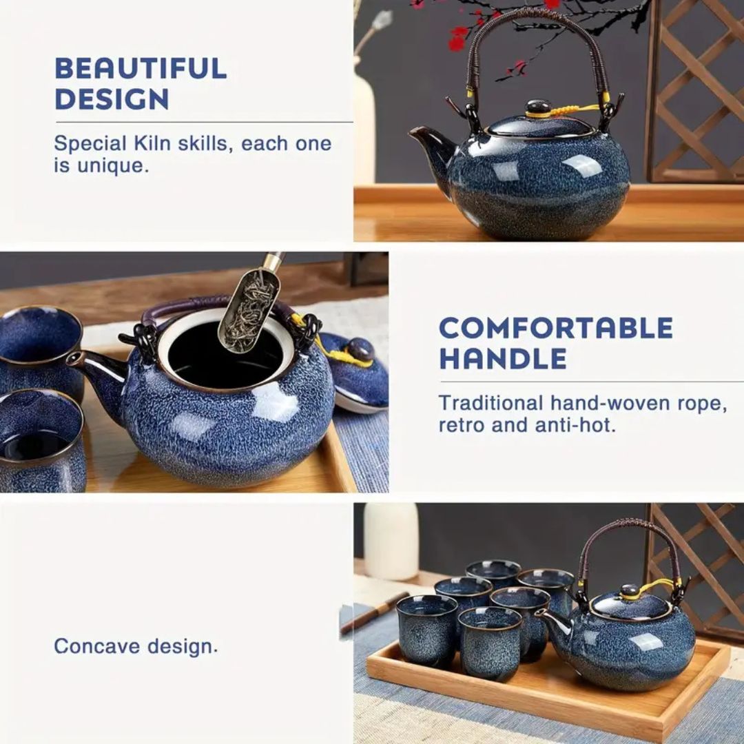 Tea Set Made of Japanese Ceramic