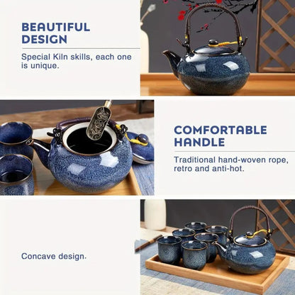 Tea Set Made of Japanese Ceramic
