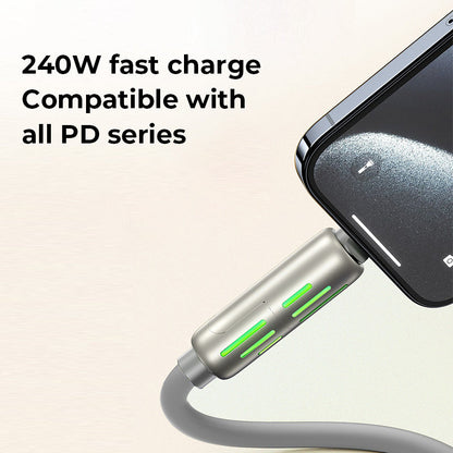 4-in-1 USB C Cable - 240W Fast Charging Solution