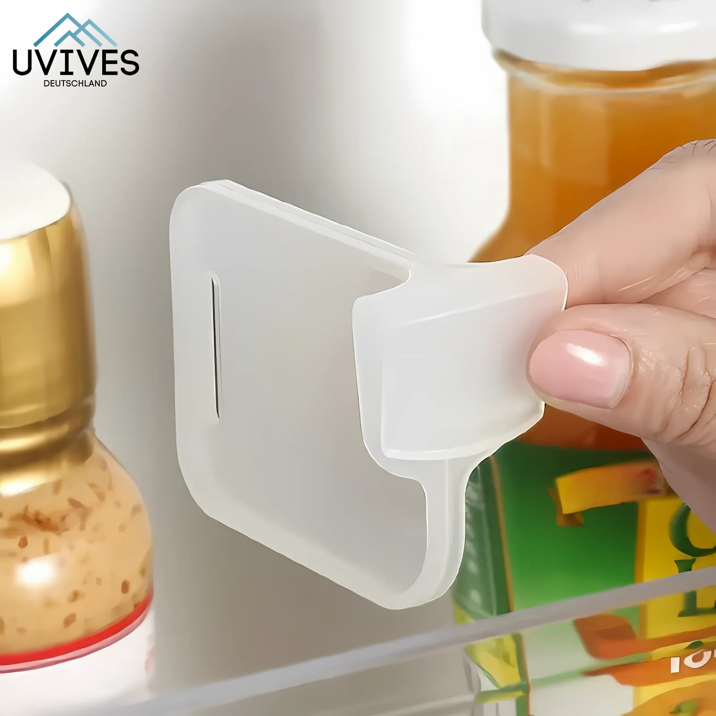 5+5 FREE | Fridge Organizer – End Clutter, Everything in Its Spot!