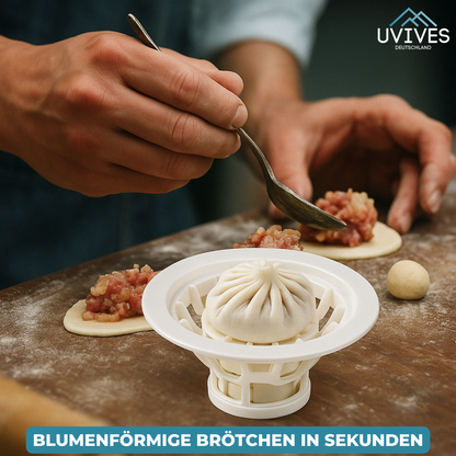 Dough Maker for Buns and Dumplings in Flower Shape