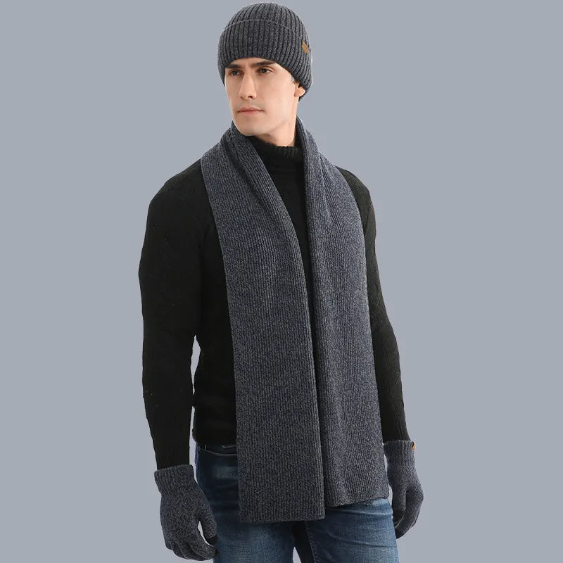 Trendy Winter Outfit with Beanie and Gloves – Taalita Style