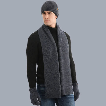 Trendy Winter Outfit with Beanie and Gloves – Taalita Style