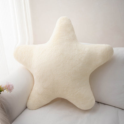 Charming Plush Star Shaped Pillow for Cozy Decor