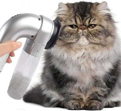 Pet Grooming Brush & De-Shedding Tool with Massage Feature