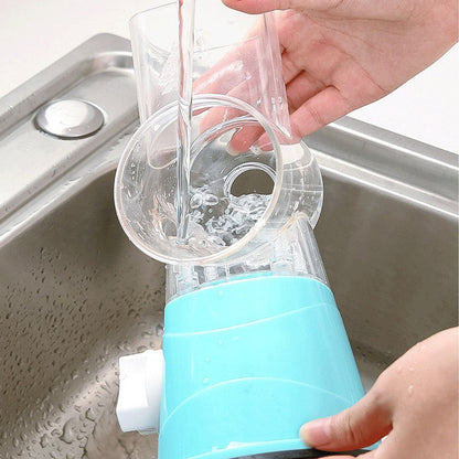 Rotating Vegetable Cutter and Cheese Grater - 3-in-1 Tool