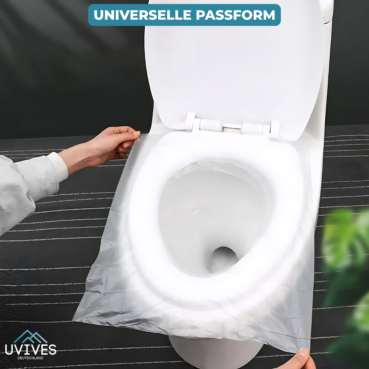 50+50 FREE | Clean Toilets Anywhere - Hygiene Solution!