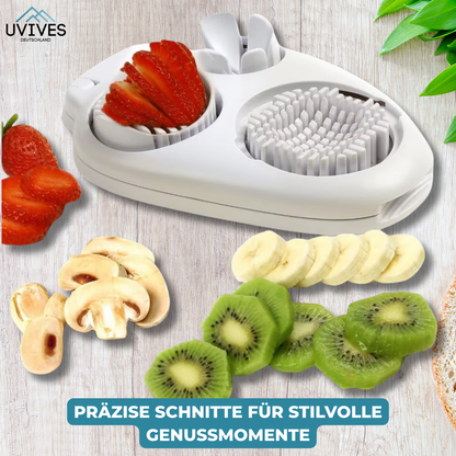 3-in-1 Egg Slicer – Versatile Egg Cutter and Chopper