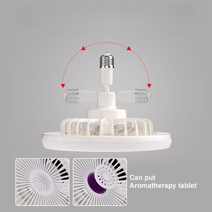 Bulb Fan for Aromatherapy Use