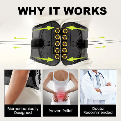 Supportive Lower Back Belt | Adjustable Compression for Daily Relief