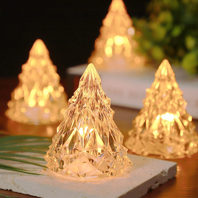 Charming LED Crystal Tree Night Light