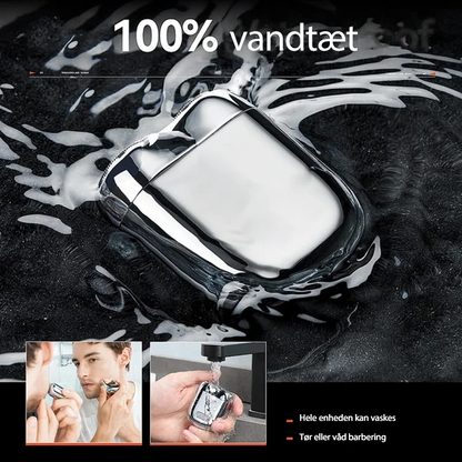 Compact Waterproof Electric Shaver | USB Rechargeable | 60-Minute Runtime