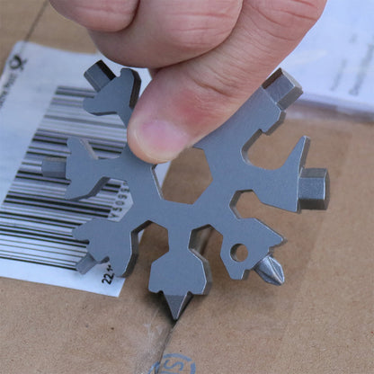 Multi-tool Snowflake Set with 18 Functions – Perfect Gift