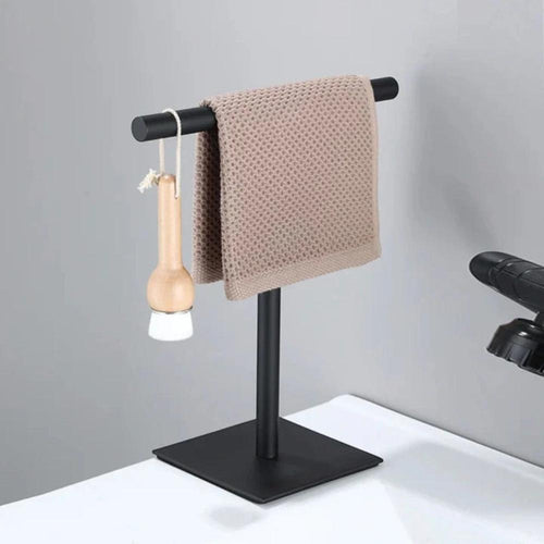 Sophisticated Countertop Towel Holder