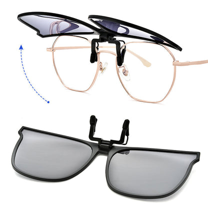 Folding Polarized Clip-On Sunglasses – New Design