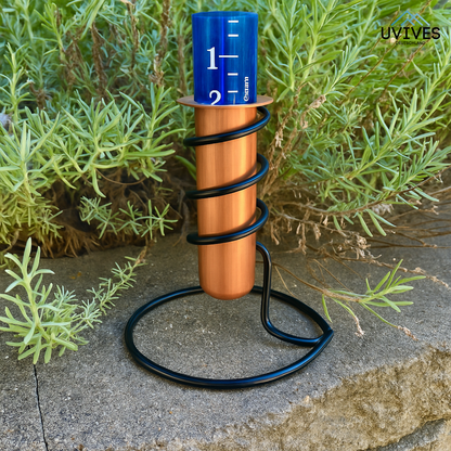 Antique-Style Rain Gauge for Measuring Precipitation