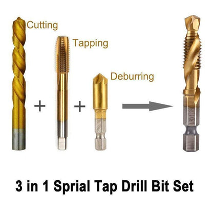 Metric Tap Set, 6 Pieces