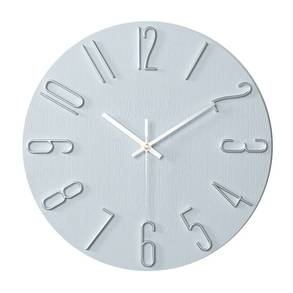 Modern Silent Wall Clock for Living Room – Elegant Timepiece