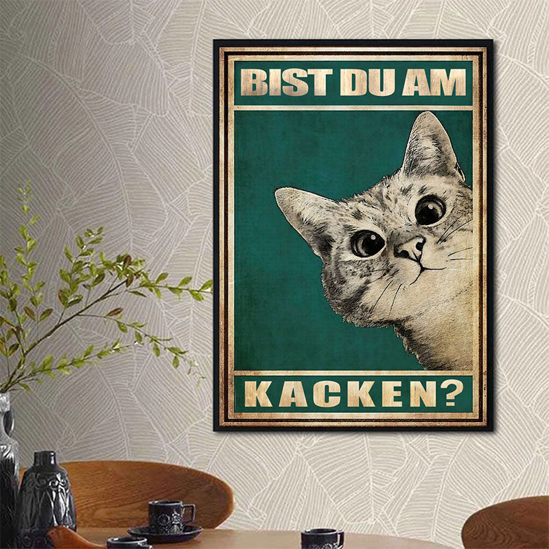 Cat Canvas Art Print