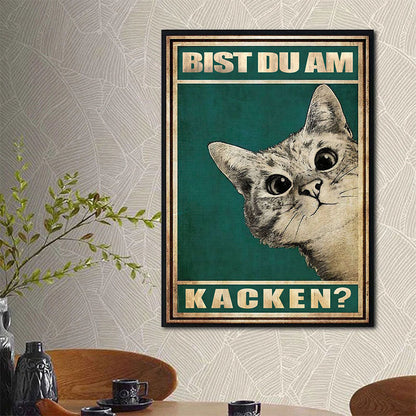 Cat Canvas Art Print