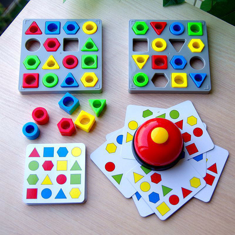Colorful Sensory Learning Toy for Shape Adjustment Play