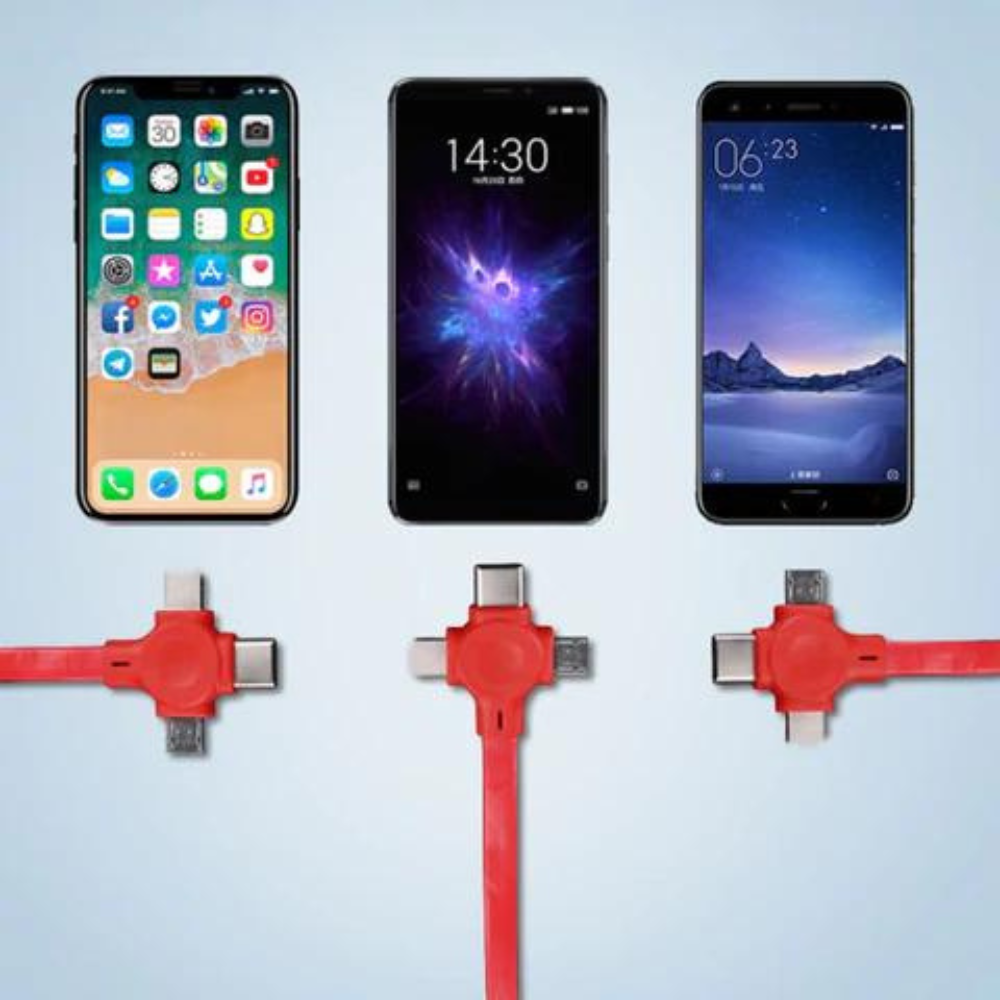 Triple USB Charging Hub with Bonus Cable Offer