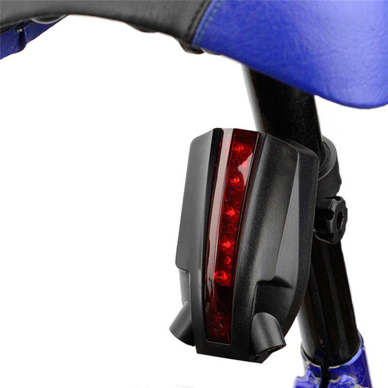 Laser Projection Taillight for Bicycles