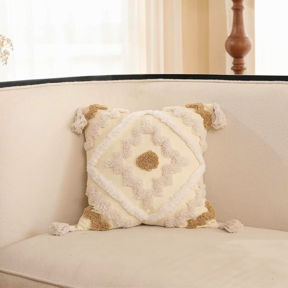 Chic Comfort Geometric Pillow Cover for Stylish Spaces