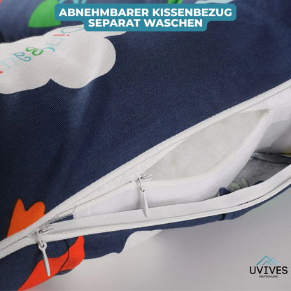 Travel Pillow for Kids - Backseat Comfort for Car Journeys
